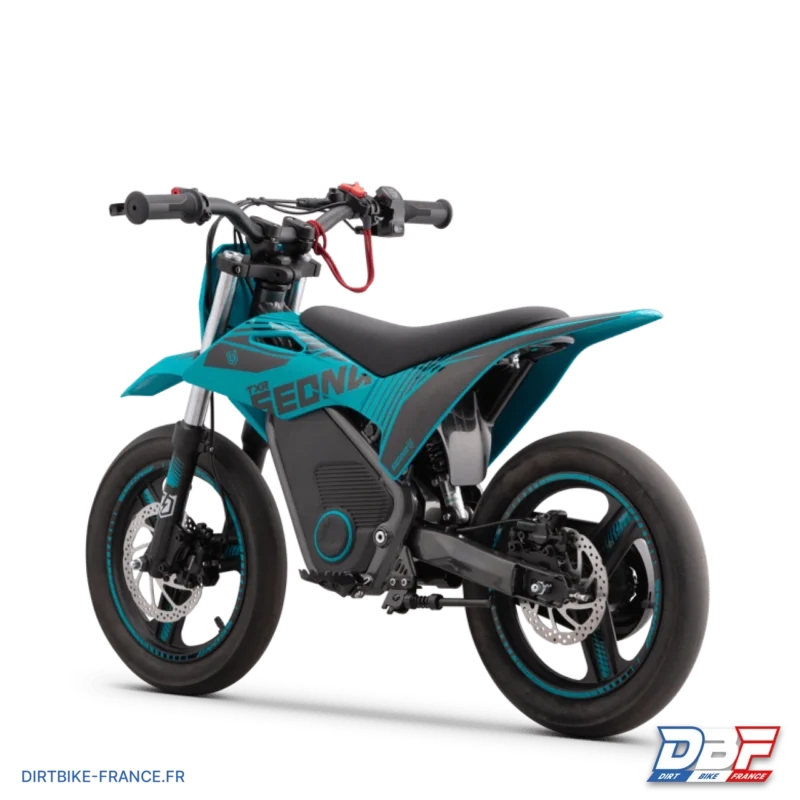 Pocket bike électrique enfant sedna txr 500w supermotard Bleu, Dirt Bike France - Photo N°4