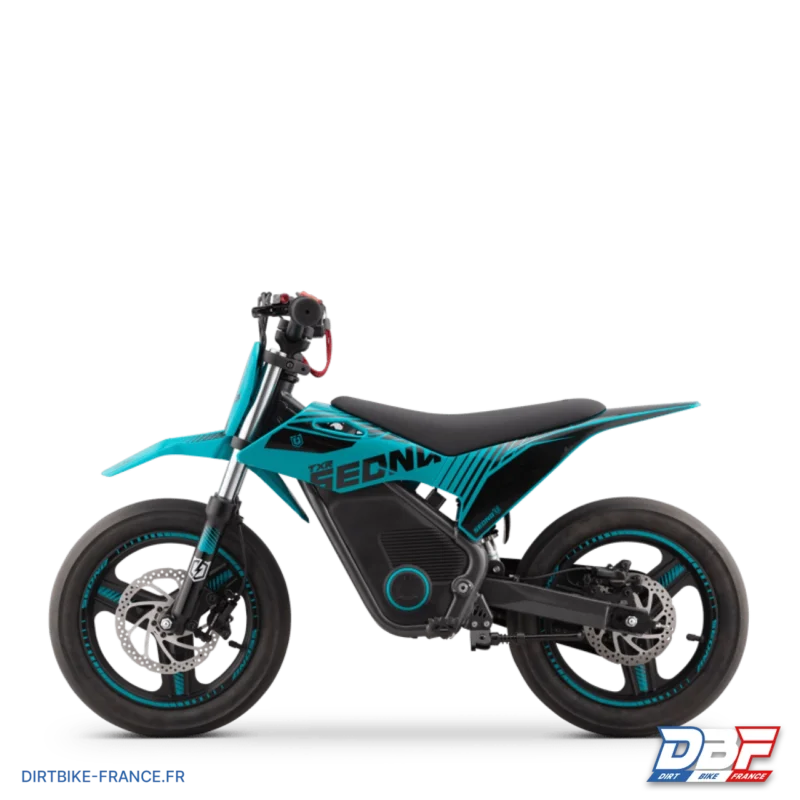 Pocket bike électrique enfant sedna txr 500w supermotard Bleu, Dirt Bike France - Photo N°5