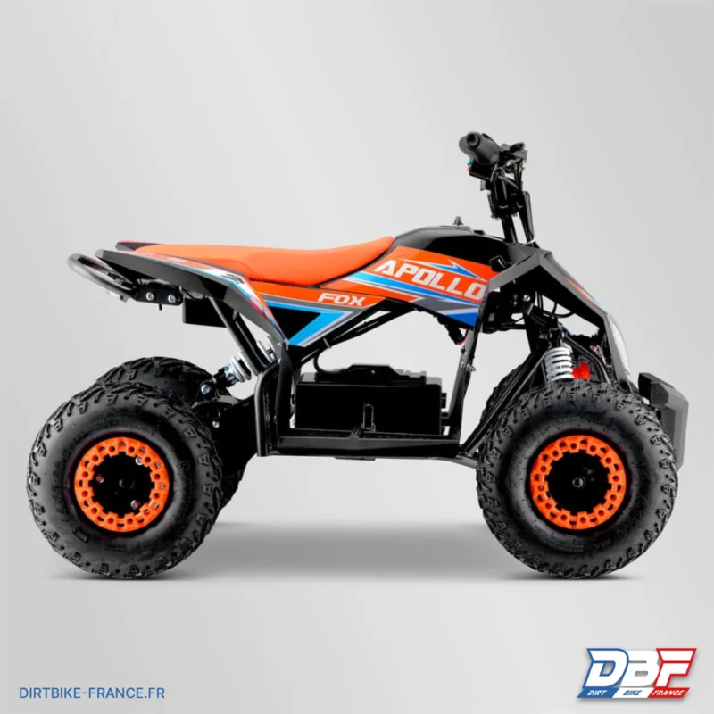 Quad enfant electrique 1000w apollo fox 2023 Orange, Dirt Bike France - Photo N°4