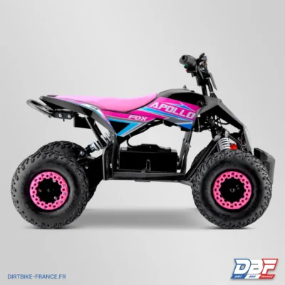 Quad enfant electrique 1000w apollo fox 2023 Rose, photo 4 sur Dirt Bike France