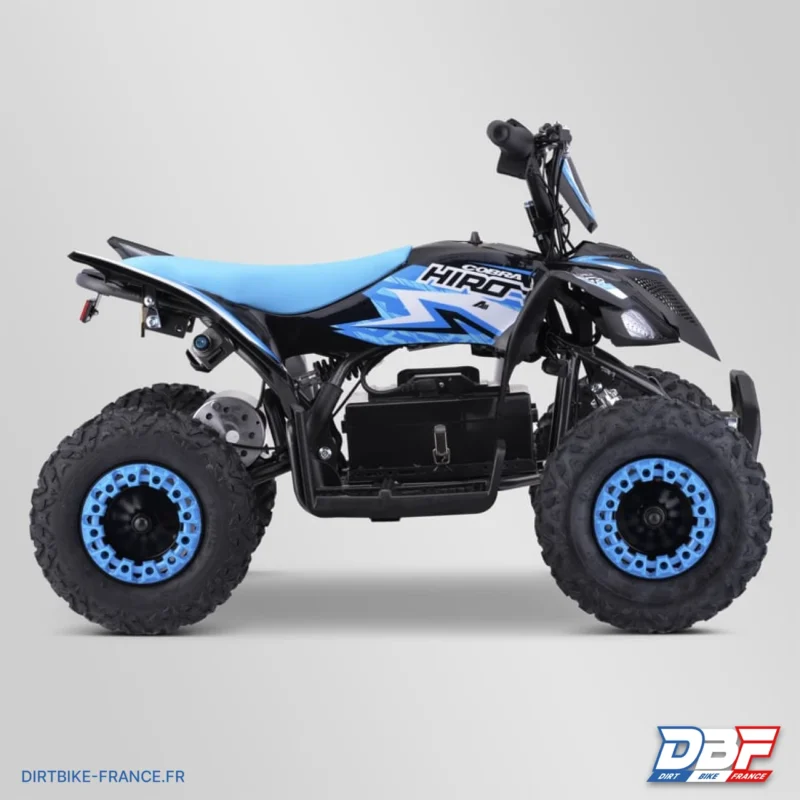 Quad enfant électrique hiro cobra 800w 2024 Bleu, Dirt Bike France - Photo N°4