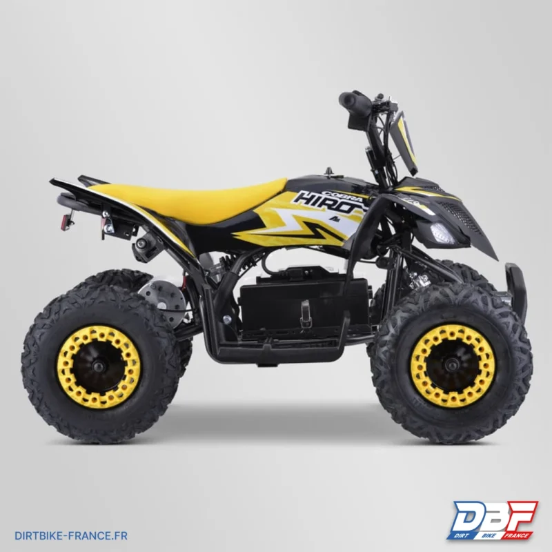 Quad enfant électrique hiro cobra 800w 2024 Jaune, Dirt Bike France - Photo N°4