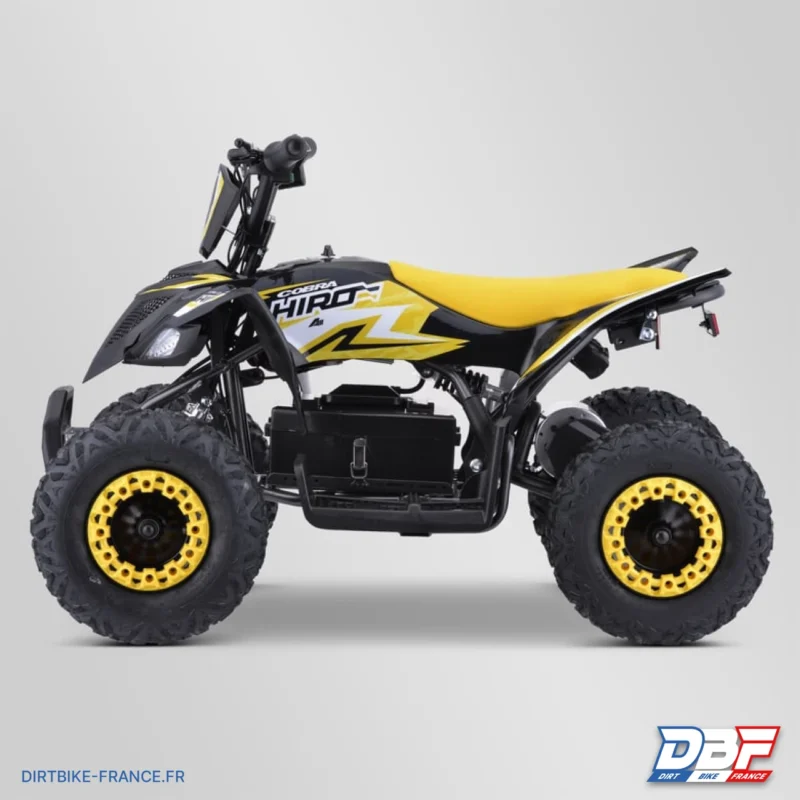 Quad enfant électrique hiro cobra 800w 2024 Jaune, Dirt Bike France - Photo N°5