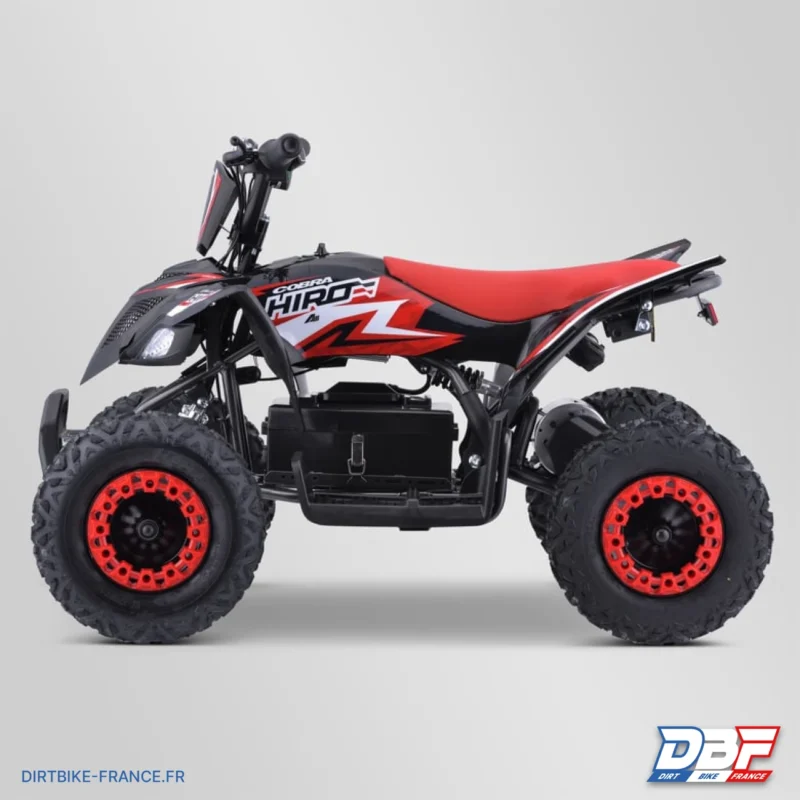 Quad enfant électrique hiro cobra 800w 2024 Rouge, Dirt Bike France - Photo N°5