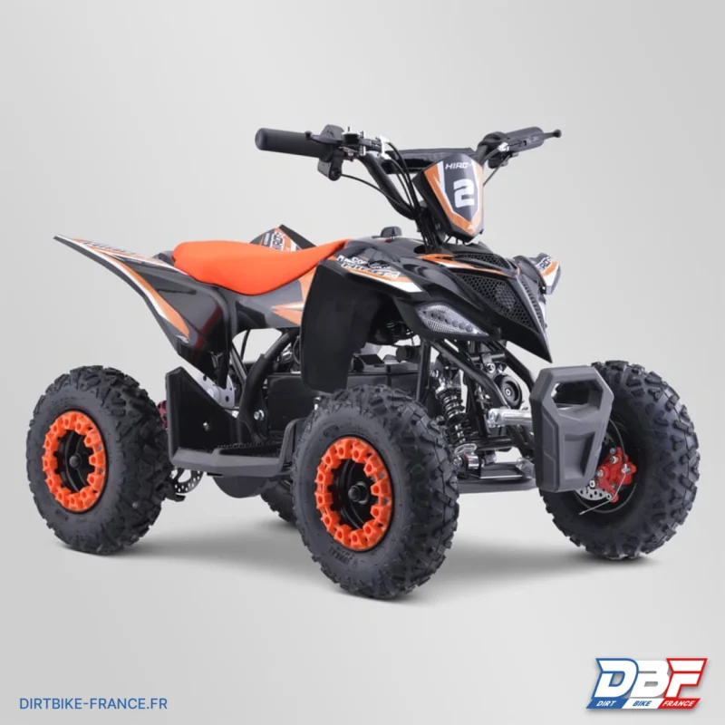 Quad enfant électrique hiro cobra 800w Orange, Dirt Bike France - Photo N°1