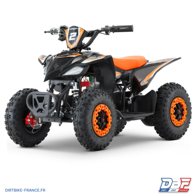 Quad enfant électrique hiro cobra 800w Orange, Dirt Bike France - Photo N°2