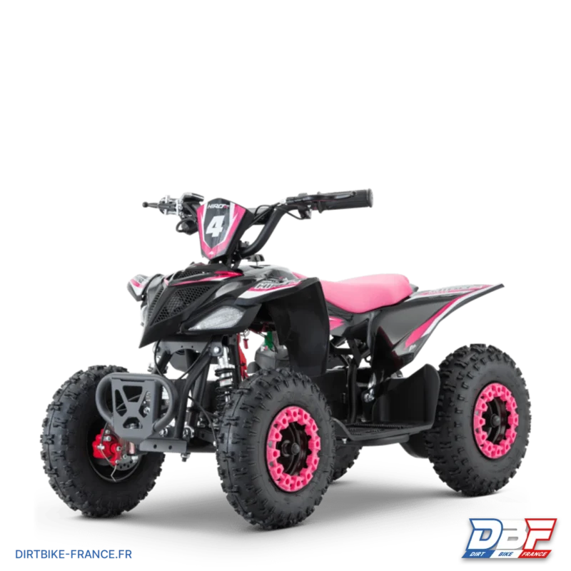 Quad enfant électrique hiro cobra 800w Rose, Dirt Bike France - Photo N°2