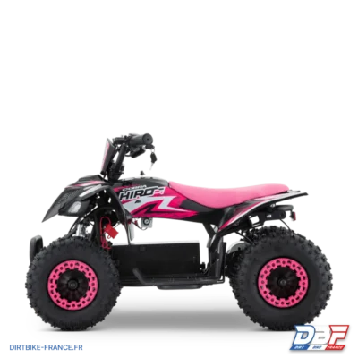 Quad enfant électrique hiro cobra 800w Rose, photo 6 sur Dirt Bike France