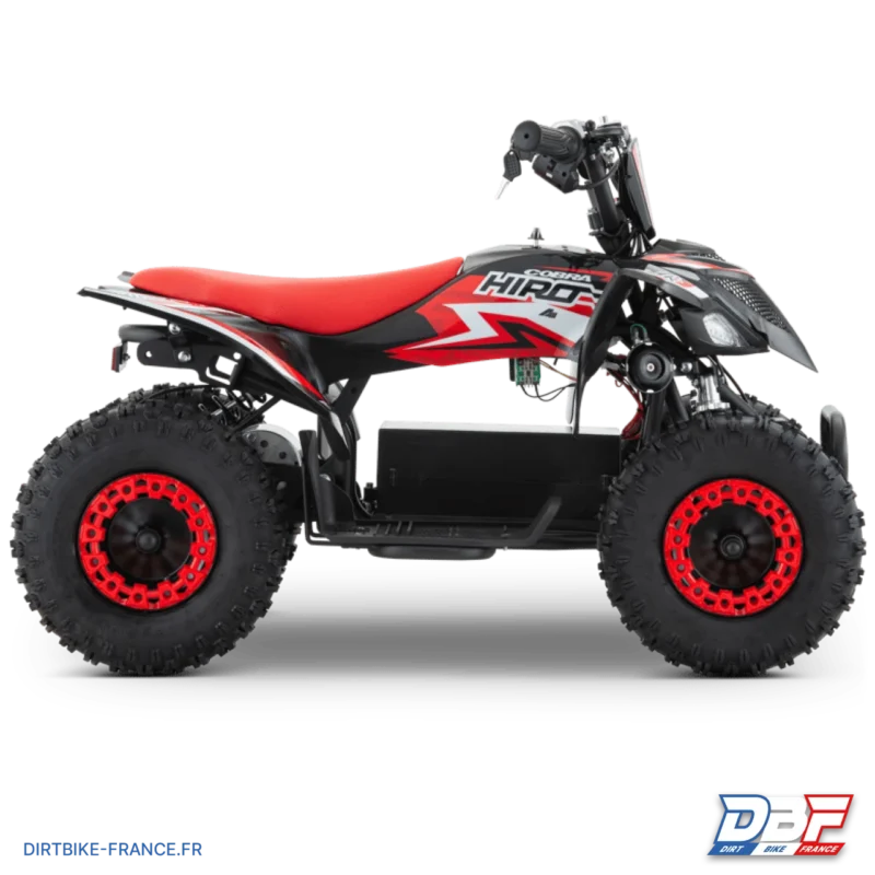 Quad enfant électrique hiro cobra 800w Rouge, Dirt Bike France - Photo N°5