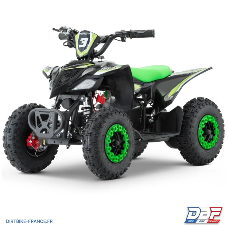 Quad enfant électrique hiro cobra 800w Vert, Dirt Bike France - Photo N°2