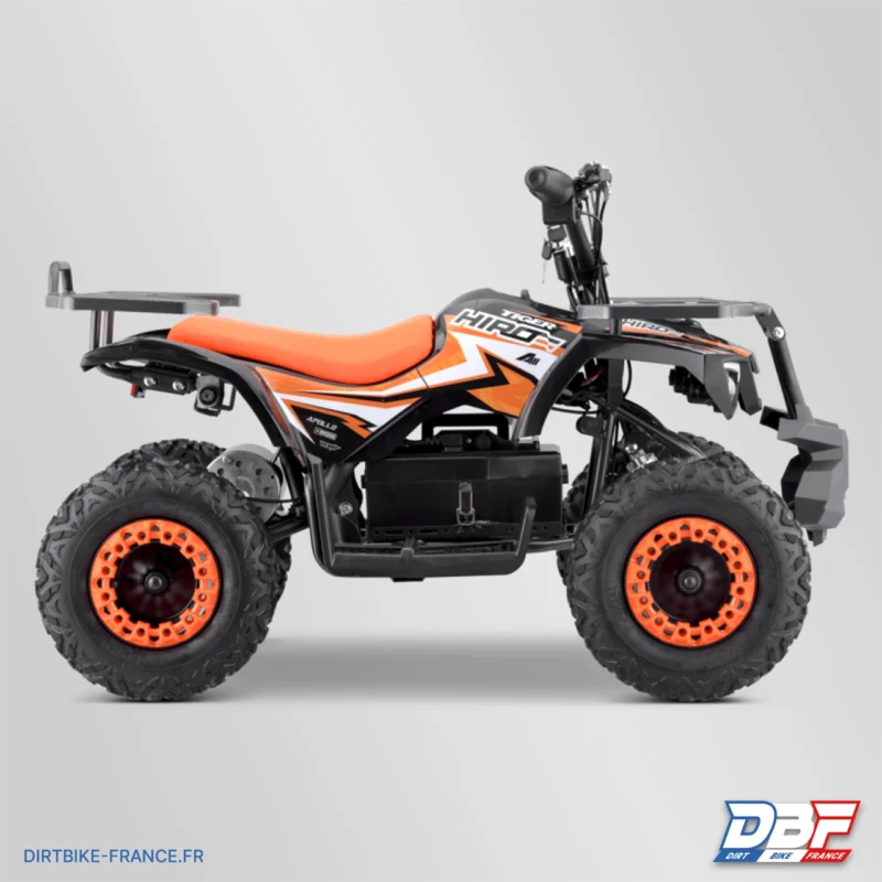 Quad enfant électrique hiro tiger 800w 2024 Orange, Dirt Bike France - Photo N°4