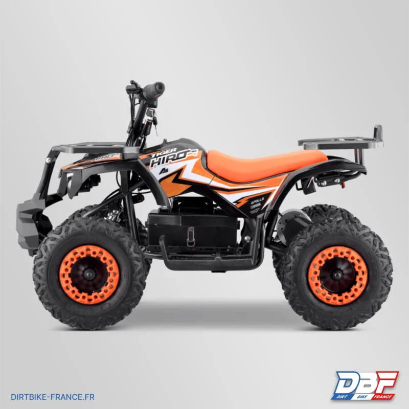 Quad enfant électrique hiro tiger 800w 2024 Orange, Dirt Bike France - Photo N°5