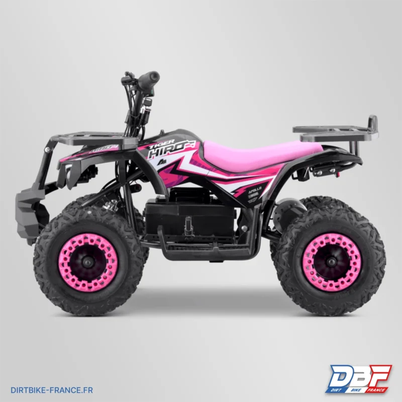 Quad enfant électrique hiro tiger 800w 2024 Rose, Dirt Bike France - Photo N°5