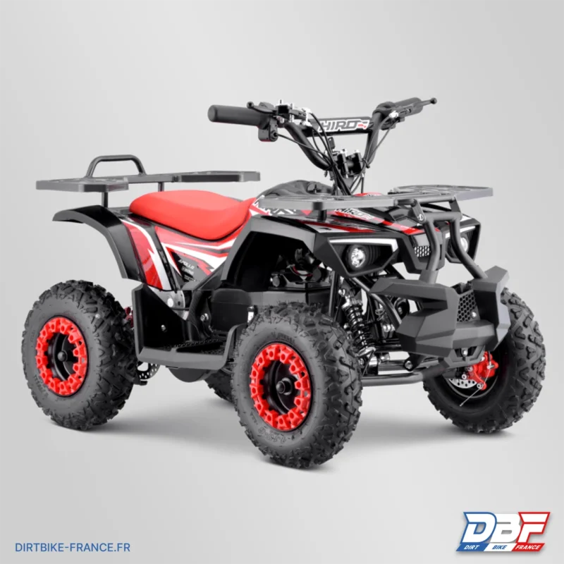 Quad enfant électrique hiro tiger 800w 2024 Rouge, Dirt Bike France - Photo N°1