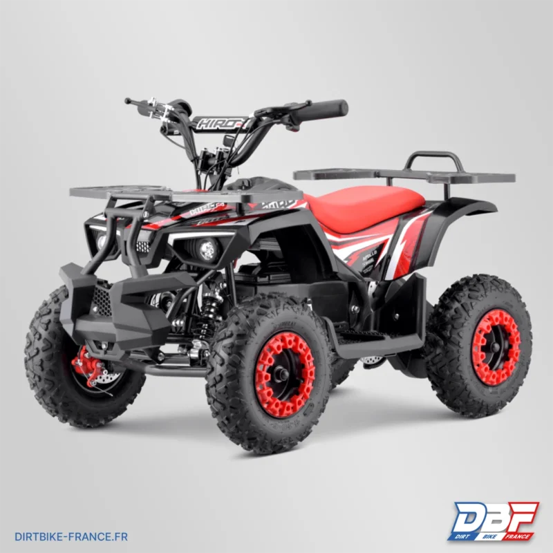 Quad enfant électrique hiro tiger 800w 2024 Rouge, Dirt Bike France - Photo N°2