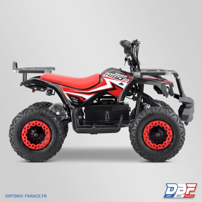 Quad enfant électrique hiro tiger 800w 2024 Rouge, Dirt Bike France - Photo N°4