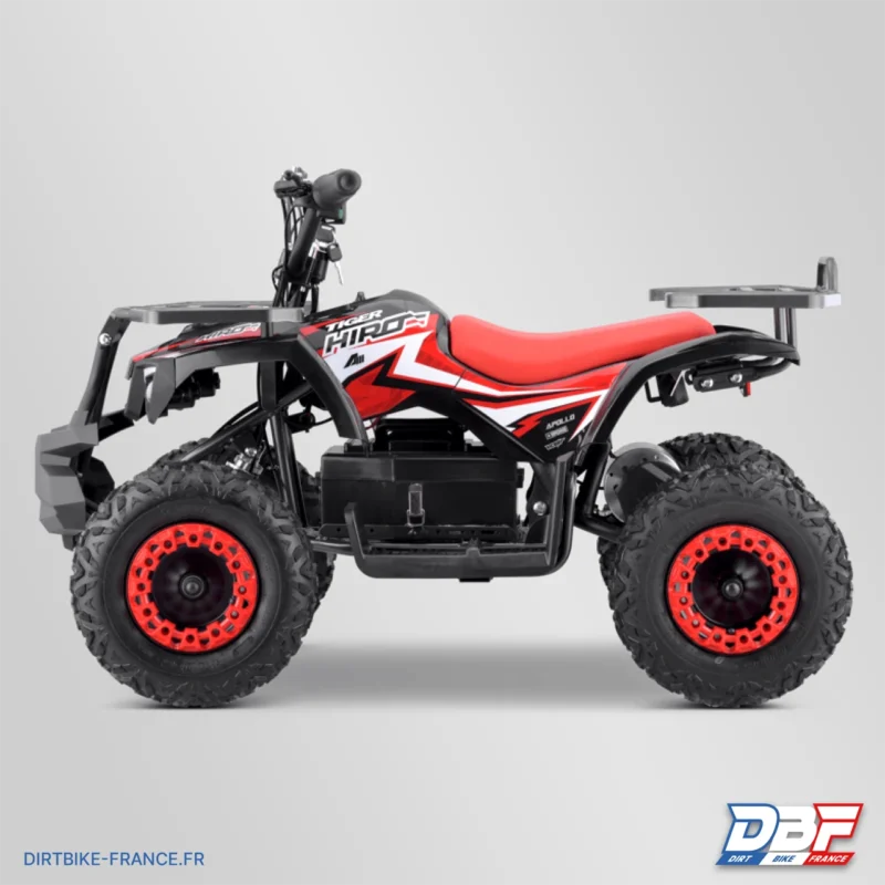 Quad enfant électrique hiro tiger 800w 2024 Rouge, Dirt Bike France - Photo N°5