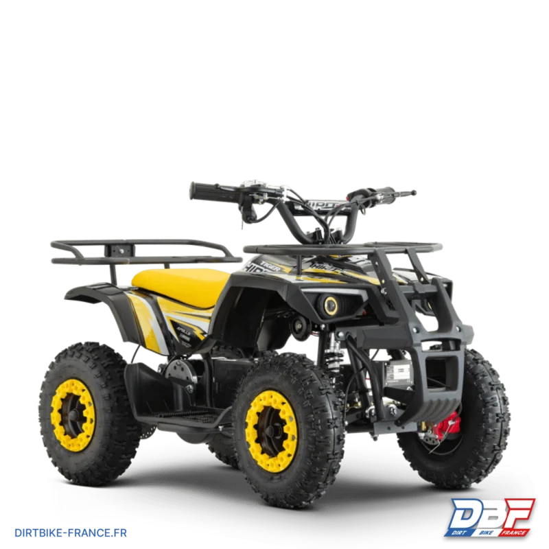 Quad enfant électrique hiro tiger 800w Jaune, Dirt Bike France - Photo N°1