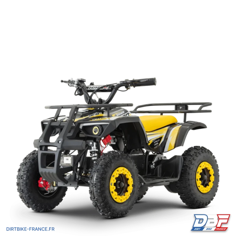 Quad enfant électrique hiro tiger 800w Jaune, Dirt Bike France - Photo N°2