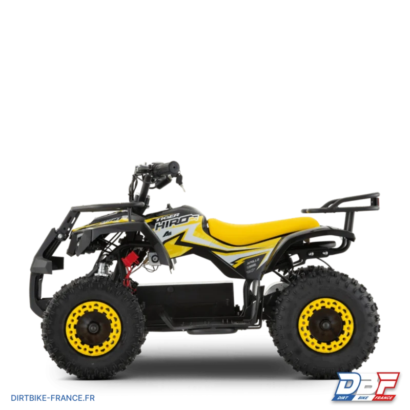 Quad enfant électrique hiro tiger 800w Jaune, Dirt Bike France - Photo N°6