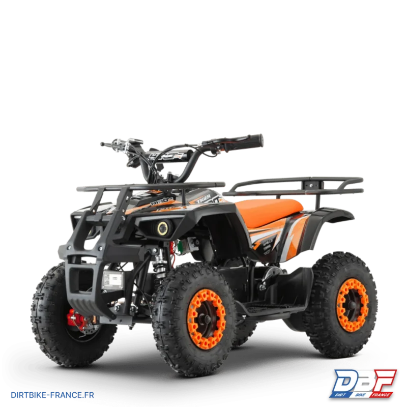 Quad enfant électrique hiro tiger 800w Orange, Dirt Bike France - Photo N°2