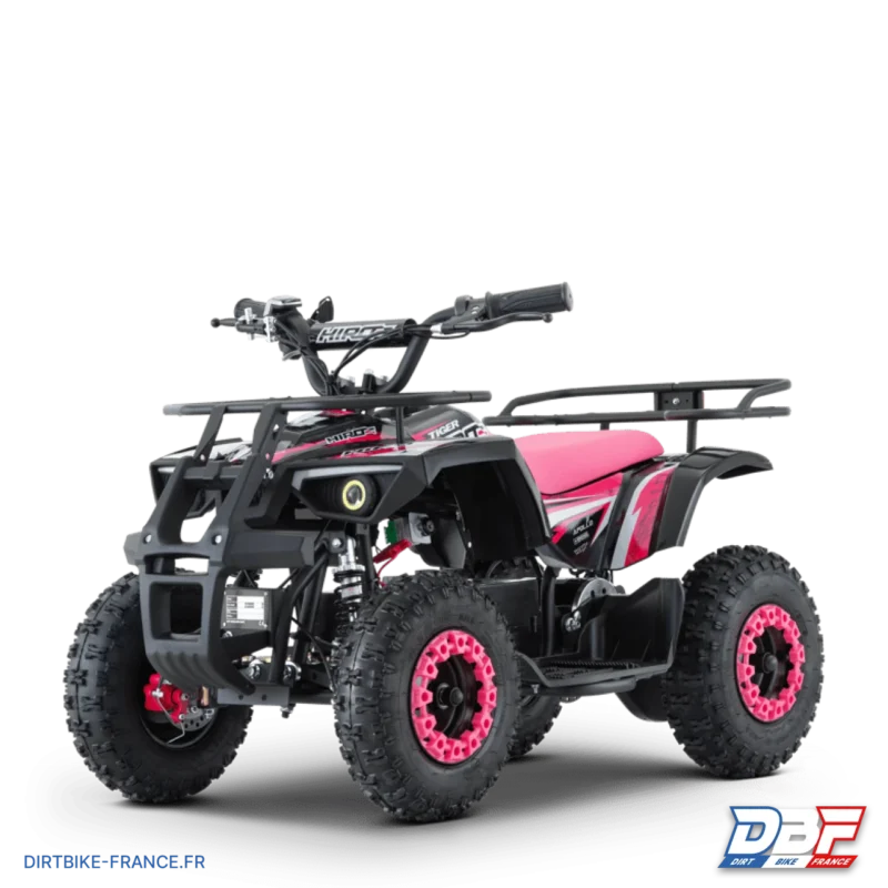 Quad enfant électrique hiro tiger 800w Rose, Dirt Bike France - Photo N°2