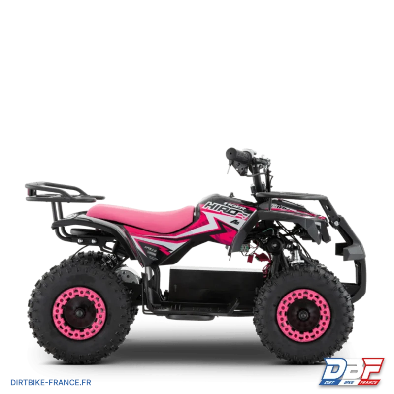 Quad enfant électrique hiro tiger 800w Rose, Dirt Bike France - Photo N°5