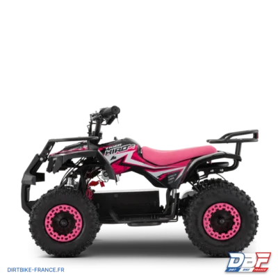 Quad enfant électrique hiro tiger 800w Rose, photo 6 sur Dirt Bike France