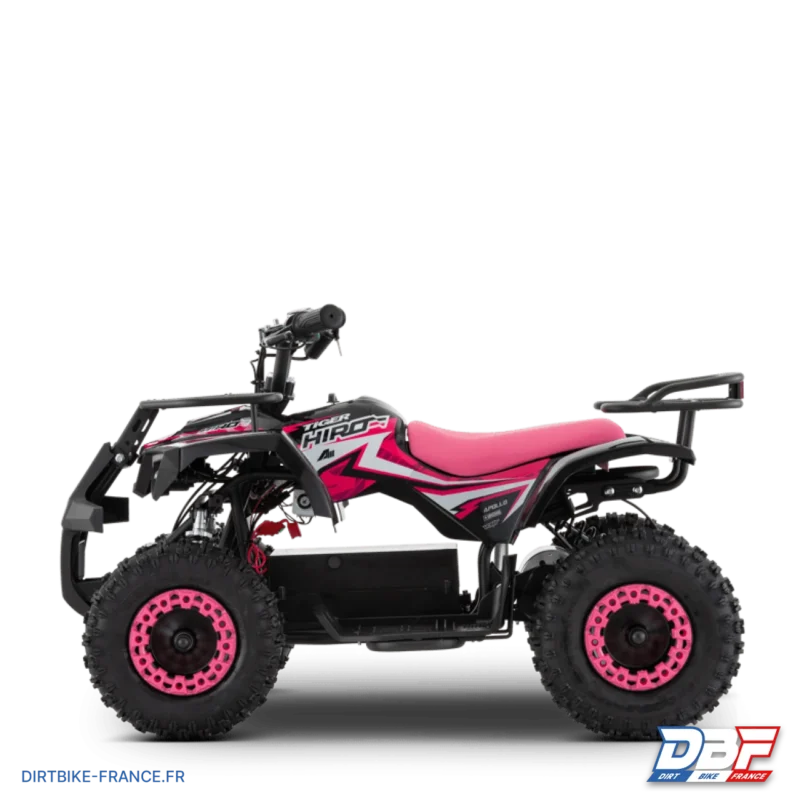 Quad enfant électrique hiro tiger 800w Rose, Dirt Bike France - Photo N°6