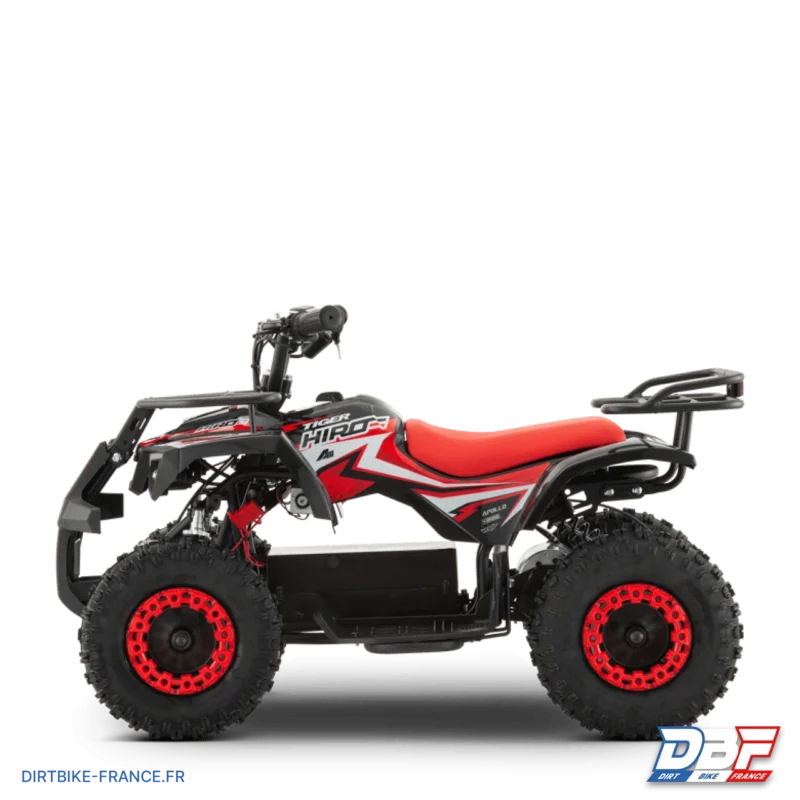 Quad enfant électrique hiro tiger 800w Rouge, Dirt Bike France - Photo N°6