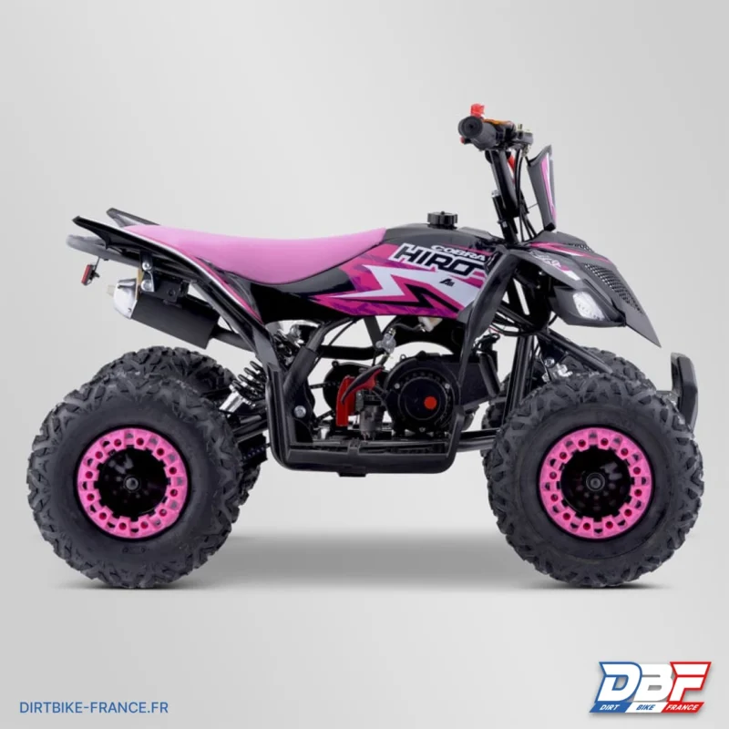 Quad enfant hiro cobra 49cc 2024 Rose, Dirt Bike France - Photo N°4