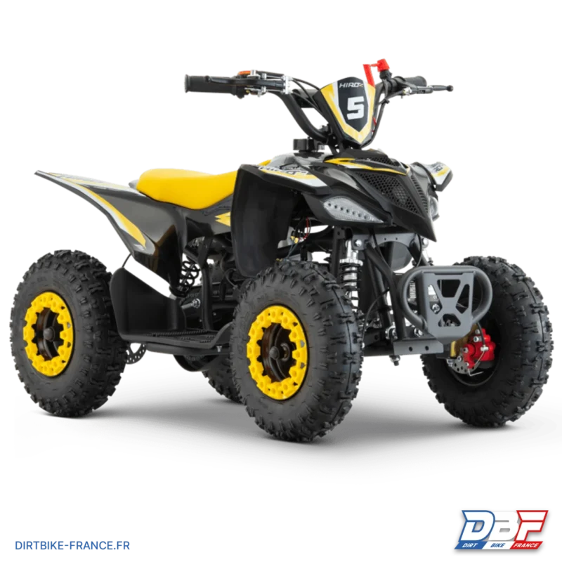 Quad enfant hiro cobra 49cc Jaune, Dirt Bike France - Photo N°1