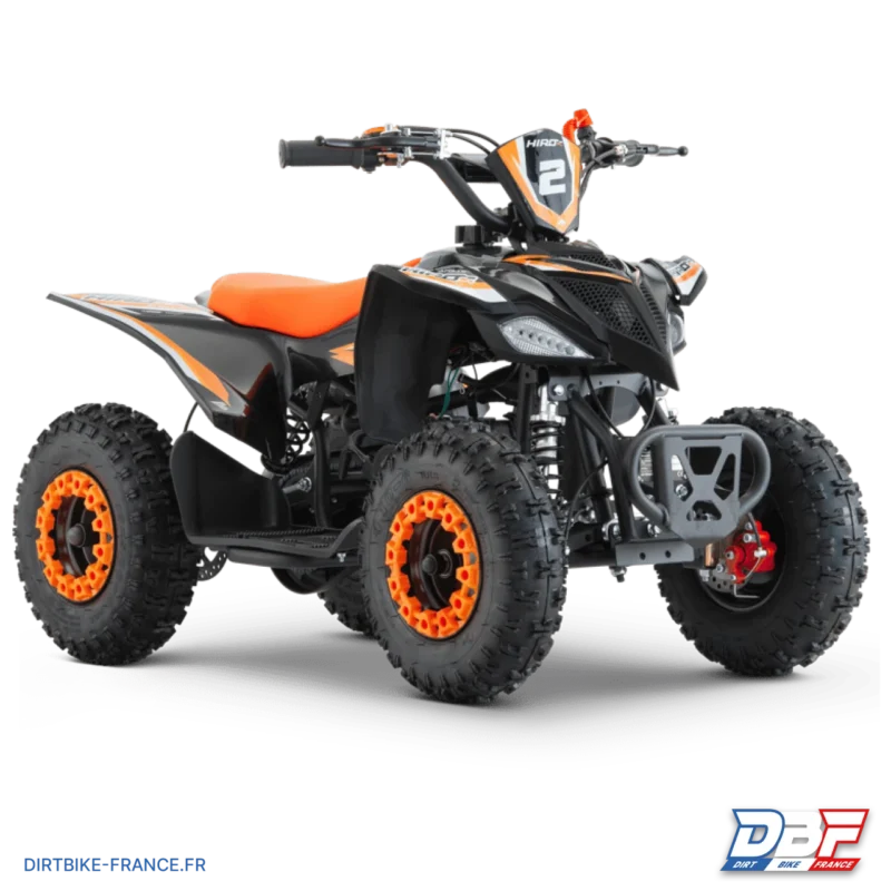 Quad enfant hiro cobra 49cc Orange, Dirt Bike France - Photo N°1