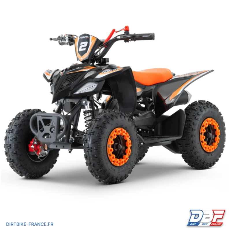 Quad enfant hiro cobra 49cc Orange, Dirt Bike France - Photo N°2