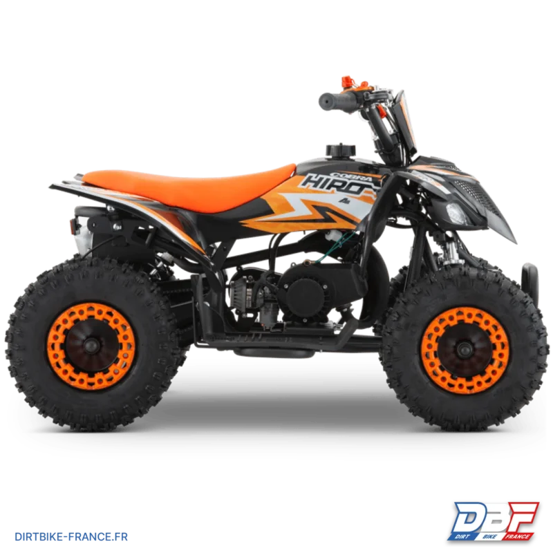 Quad enfant hiro cobra 49cc Orange, Dirt Bike France - Photo N°5