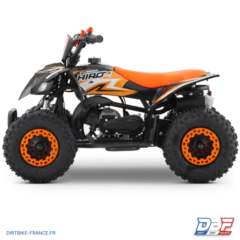 Quad enfant hiro cobra 49cc Orange, Dirt Bike France - Photo N°6