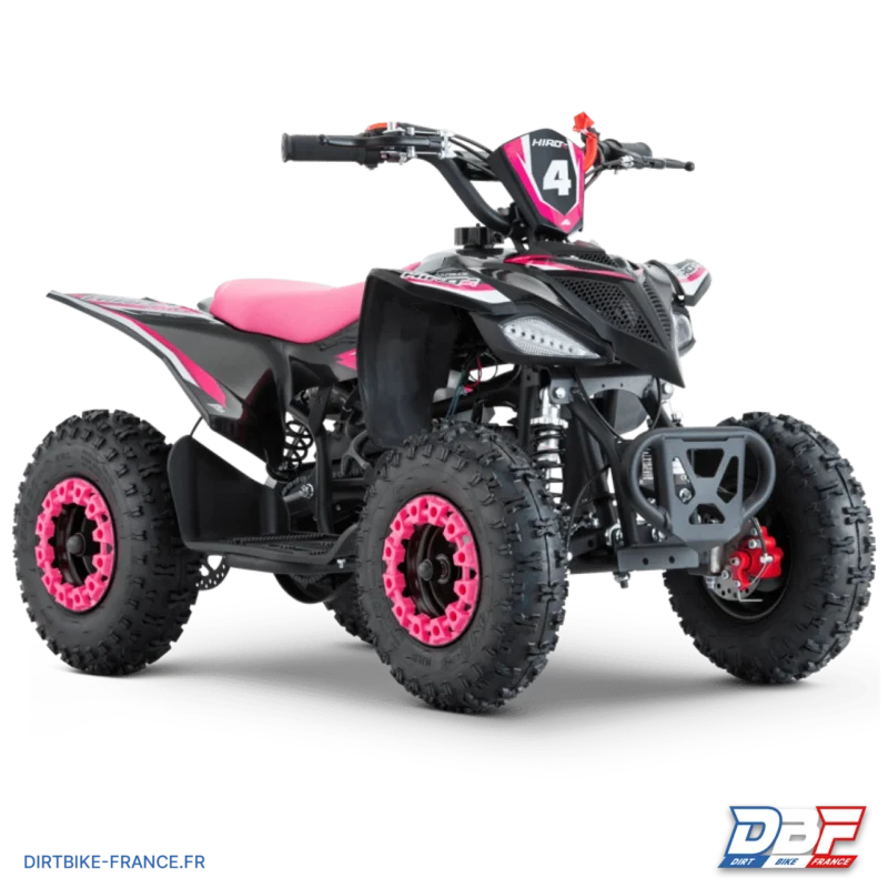 Quad enfant hiro cobra 49cc Rose, Dirt Bike France - Photo N°1