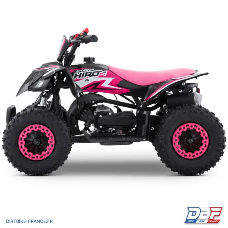 Quad enfant hiro cobra 49cc Rose, Dirt Bike France - Photo N°6