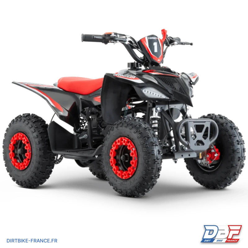 Quad enfant hiro cobra 49cc Rouge, Dirt Bike France - Photo N°1