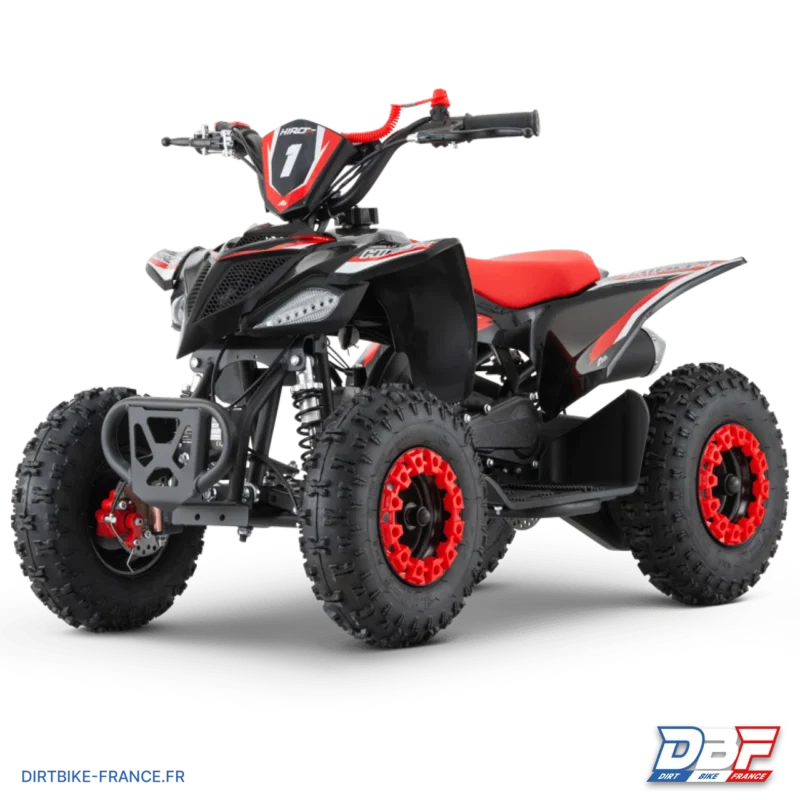 Quad enfant hiro cobra 49cc Rouge, Dirt Bike France - Photo N°2