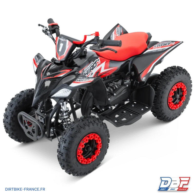 Quad enfant hiro cobra 49cc Rouge, Dirt Bike France - Photo N°7