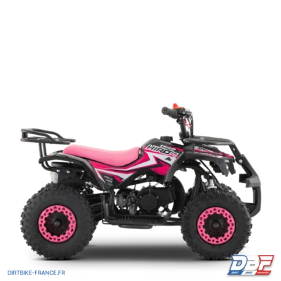 Quad enfant hiro tiger 49cc Rose, photo 5 sur Dirt Bike France