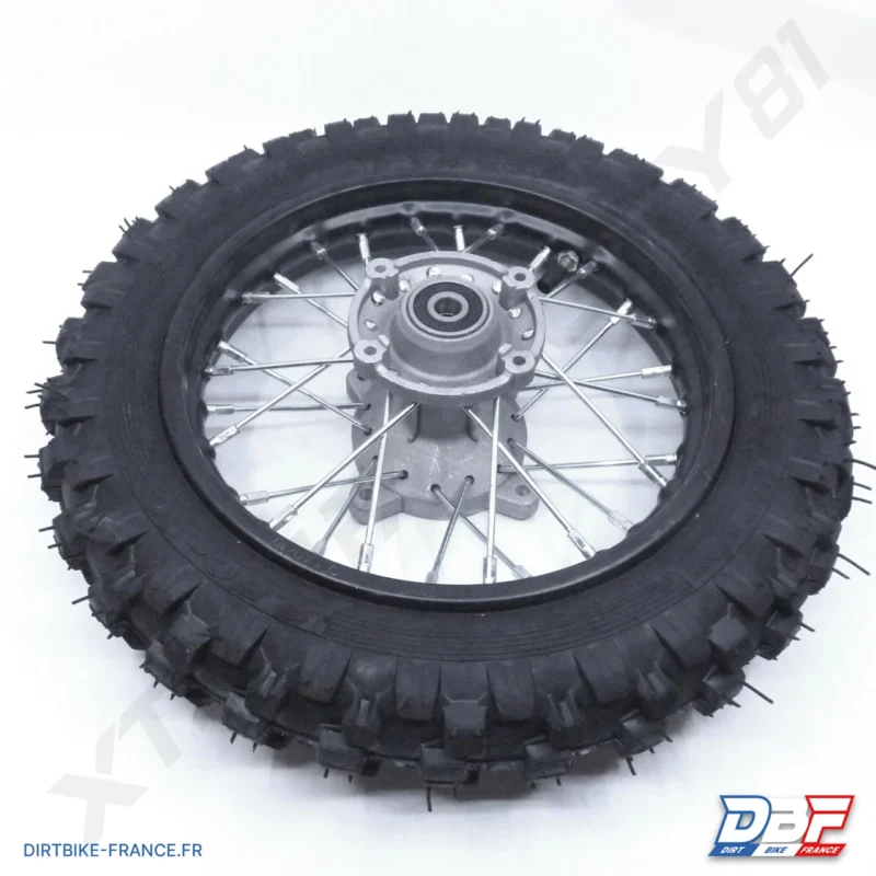 ROUE ARRIERE COMPLETE M50 10/10 JANTE10’+PNEU2.50-10+CHAMBRE A AIR, Dirt Bike France - Photo N°1