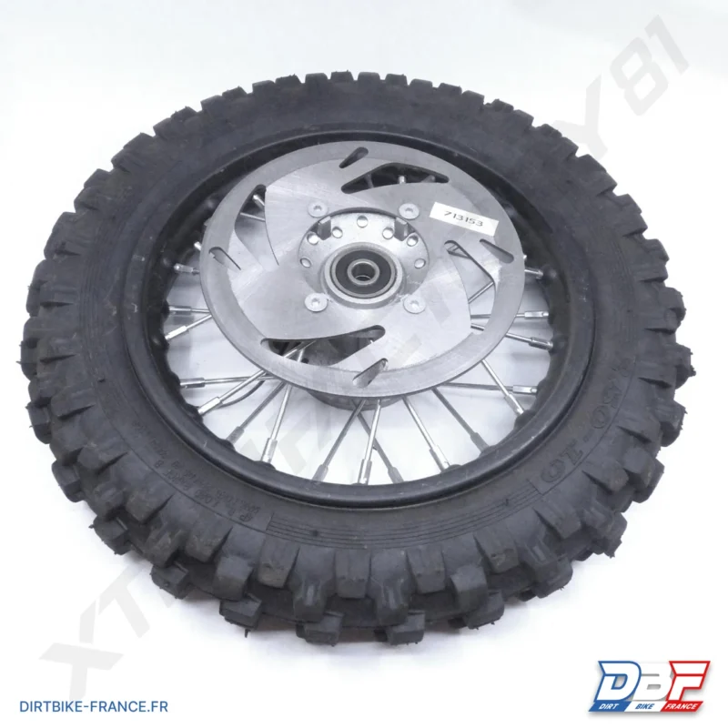 ROUE AVANT COMPLETE M50 10/10 JANTE+PNEU+CHAMBRE+DISQUE, Dirt Bike France - Photo N°1