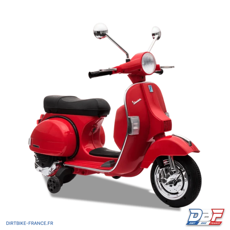 Scooter électrique enfant piaggio vespa px150 Rouge, Dirt Bike France - Photo N°1