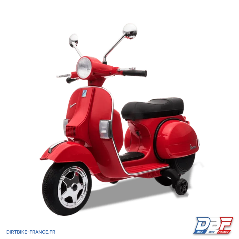 Scooter électrique enfant piaggio vespa px150 Rouge, Dirt Bike France - Photo N°2