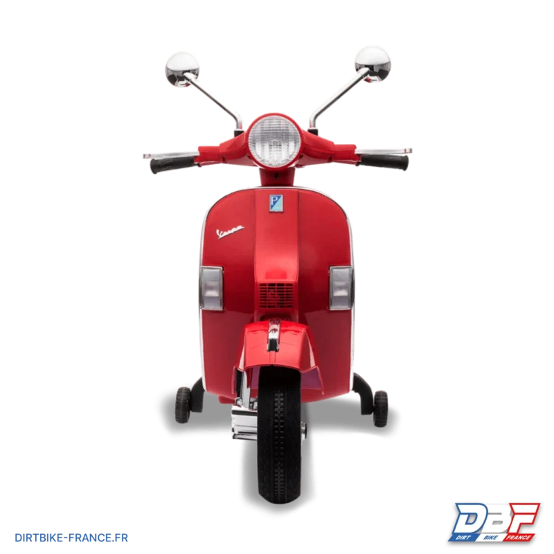 Scooter électrique enfant piaggio vespa px150 Rouge, Dirt Bike France - Photo N°3