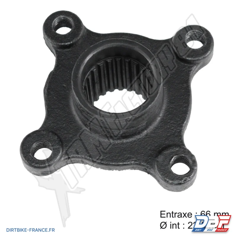 SUPPORT ARRIERE DISQUE / COURONNE POCKET QUAD 110, Dirt Bike France - Photo N°2