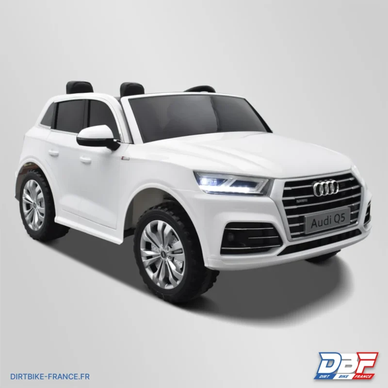 Voiture électrique enfant audi q5 tfsi 24v 2 places Blanc, Dirt Bike France - Photo N°1