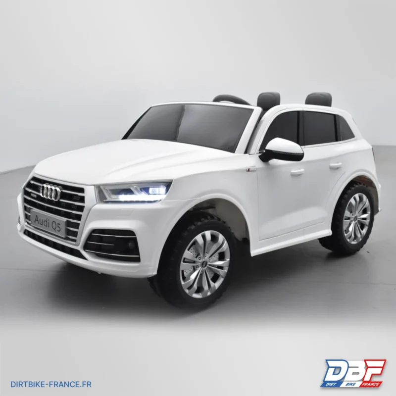 Voiture électrique enfant audi q5 tfsi 24v 2 places Blanc, Dirt Bike France - Photo N°2